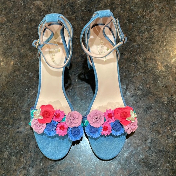 Kate Spade New York Obelie Floral Print Sandals Neutrals Sandals